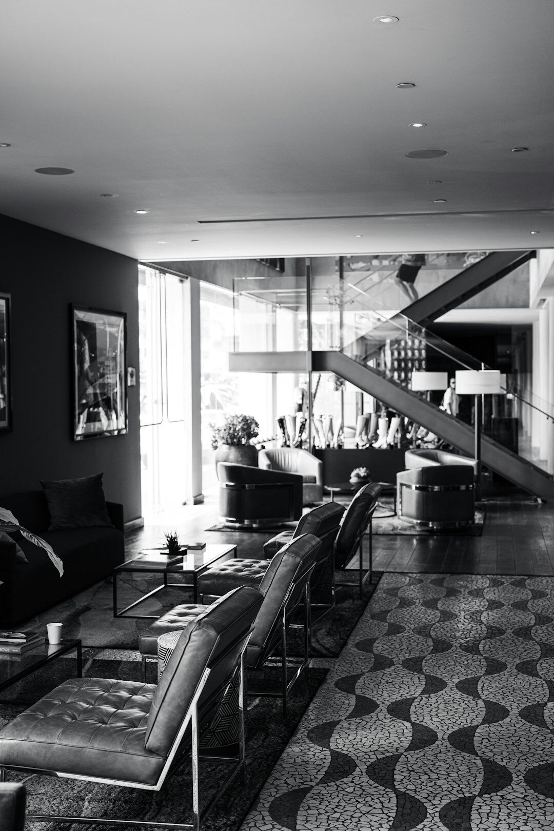modern celebrity loft interior
