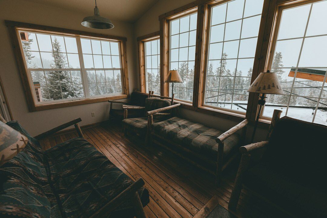 luxury mountain home interior