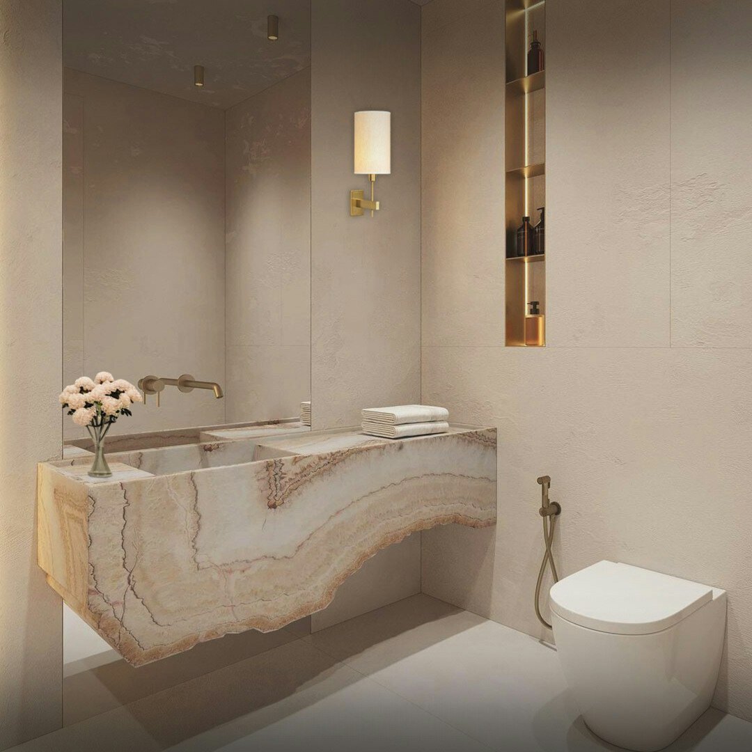 luxury bathroom interior
