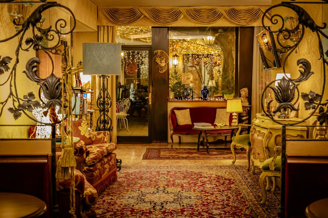 luxury velvet sofa interior