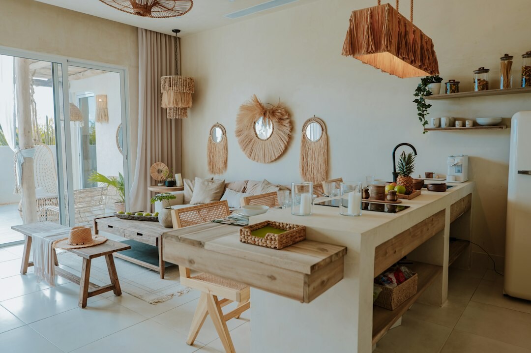 luxury villa kitchen
